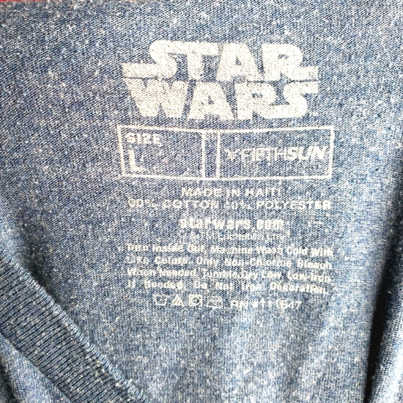 23) STAR WARS Space Logo Sz. L - Picture 3 of 4